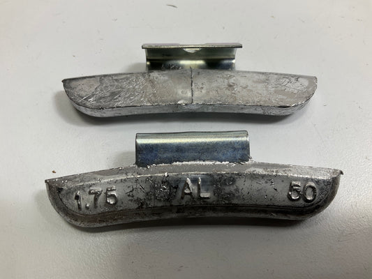 BADA ALX-1-75 Aluma-Guard Uncoated Wheel Balancing Weights 1.75 Oz Each - 50 Pcs