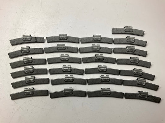 (25) Bada ENFE30 Coated Steel ENFE Wheel Weights, 30.00 Grams