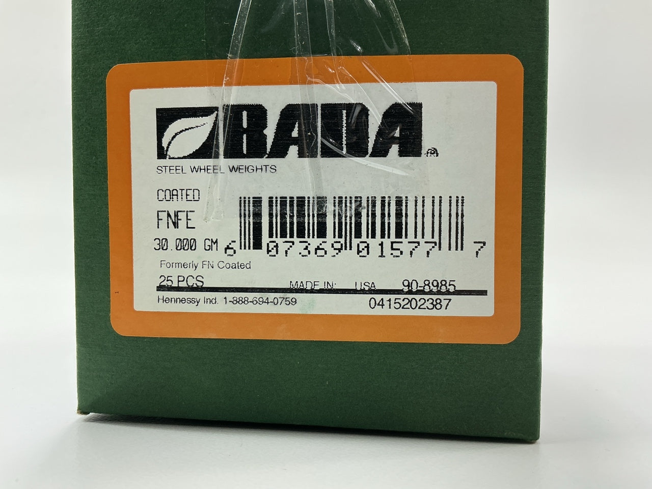 Bada FNFE30000 FNFE, Coated, 30 Gram Wheel Weights - Pack Of 25