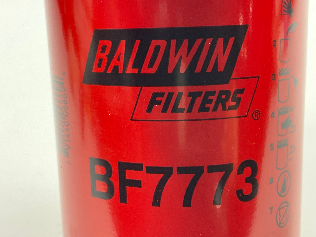 Baldwin BF7773 Fuel Filter Replaces P9072 33644 F65980 FF1153 P554476 86644