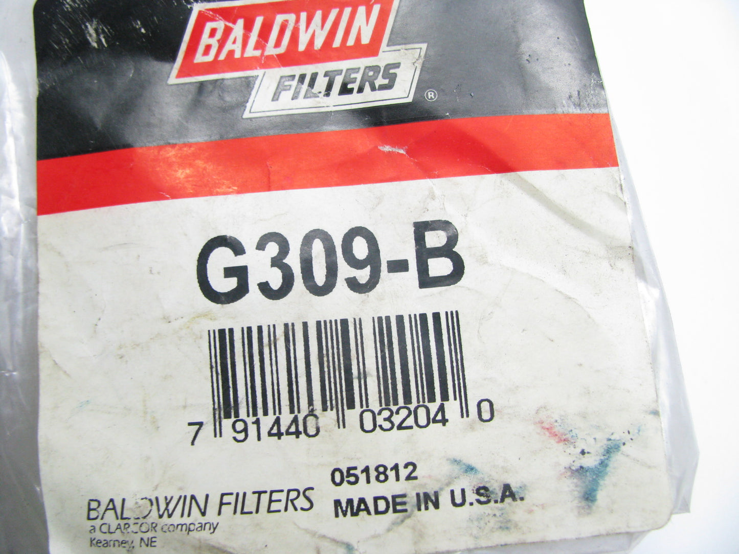 Baldwin G-309-B Marine 750 Series 500C 970C 1000 Lube Filter Molded Cover Gasket