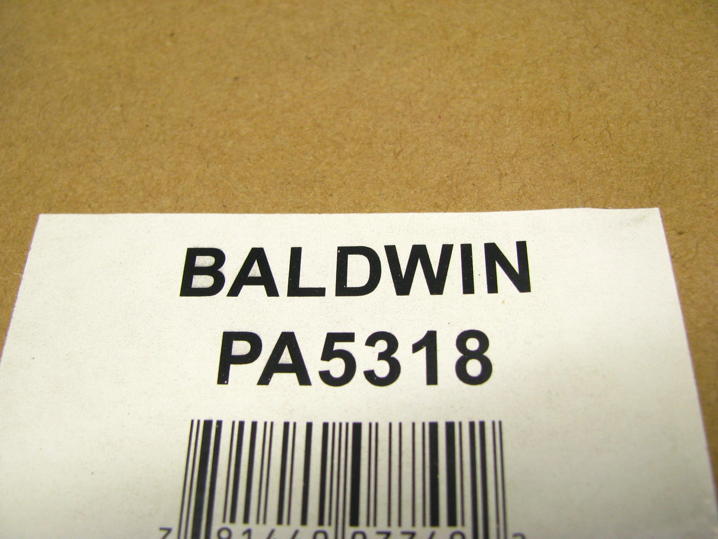 (2) Baldwin PA5318 Cabin Air Filter