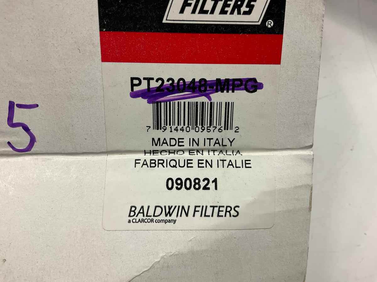 Missing The Spring - Baldwin PT23048-MPG Hydraulic Filter 12 Micron, 158 GPM