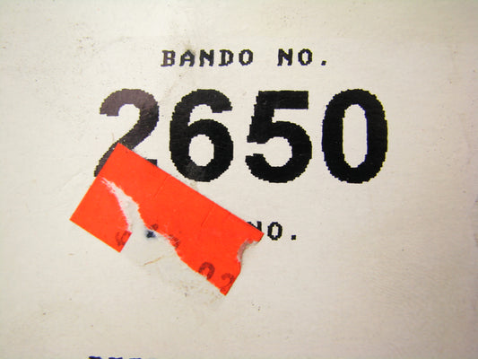 Bando 2650 Accessory Drive Belt - 0.44'' X 65.625'' - 36 Degree