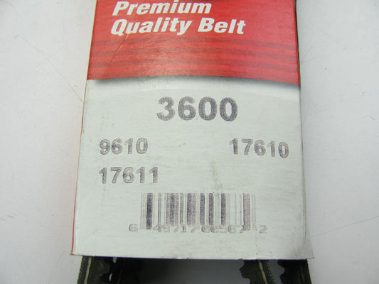 Bando 3600 Accessory Drive Belt - 0.53'' X 61.00'' - 36 Degree