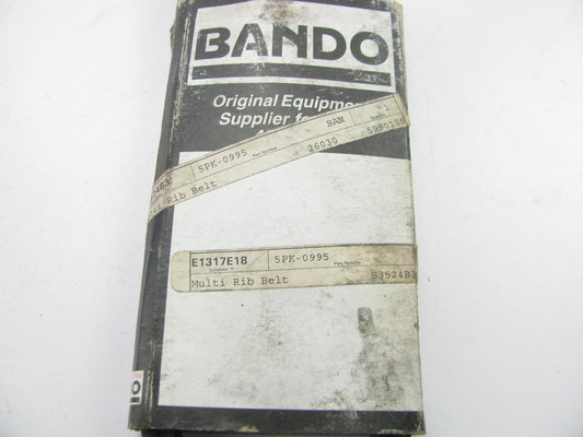 Bando 5PK0995 Serpentine Belt - 0.68'' X 39.13'' - 5 Ribs