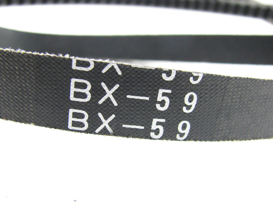 Bando BX59 Cogged Industrial Accessory Drive Belt - 21/32'' X 62''