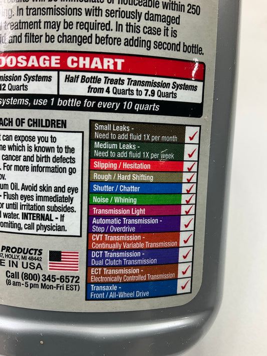 Bar's Leaks 1416 Super Automatic Transmission Fix - 16.9 Oz. Bottle