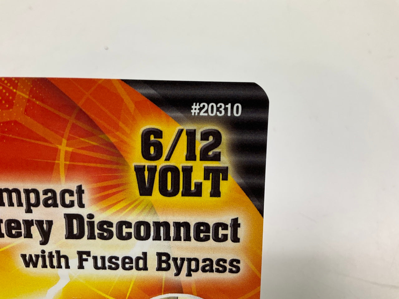 Battery Doctor 20310 6/12 Volt Compact Battery Disconnect W/ Fused Bypass