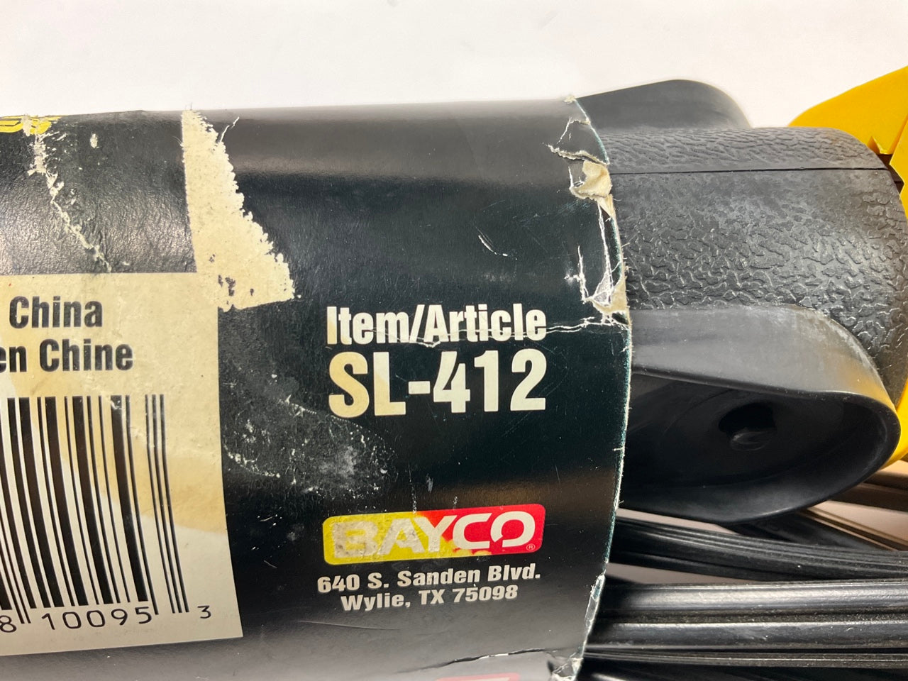 Bayco 12 Work Light Mechanics Lamp W/ Plastic Guard & Battery Clips 20 Ft Cord