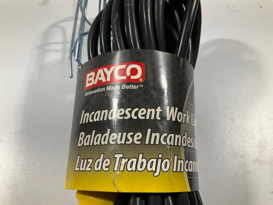 Bayco SL-425A Incandescent Work Light With Metal Guard And Single Outlet