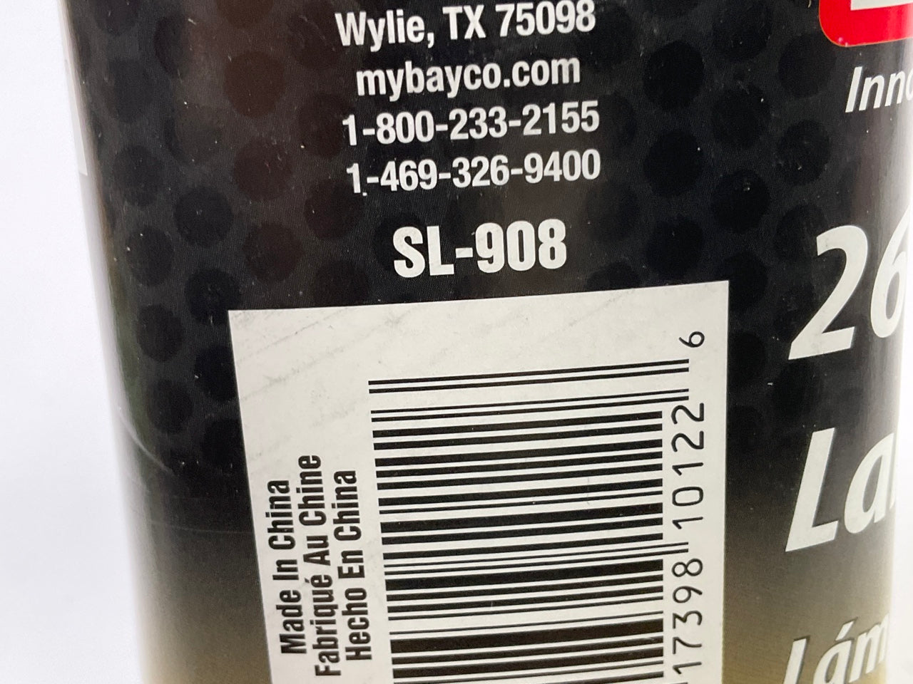 Bayco SL-908 26w Fluorescent Work Light With Single Outlet - 6Ft