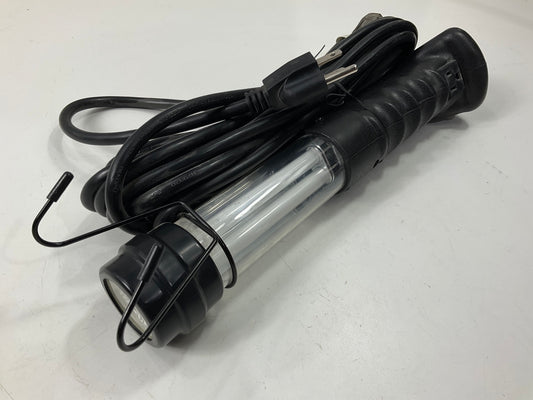 Bayco SL-935 13W Fluorescent Work Light W/ Spotlight & Single Outlet