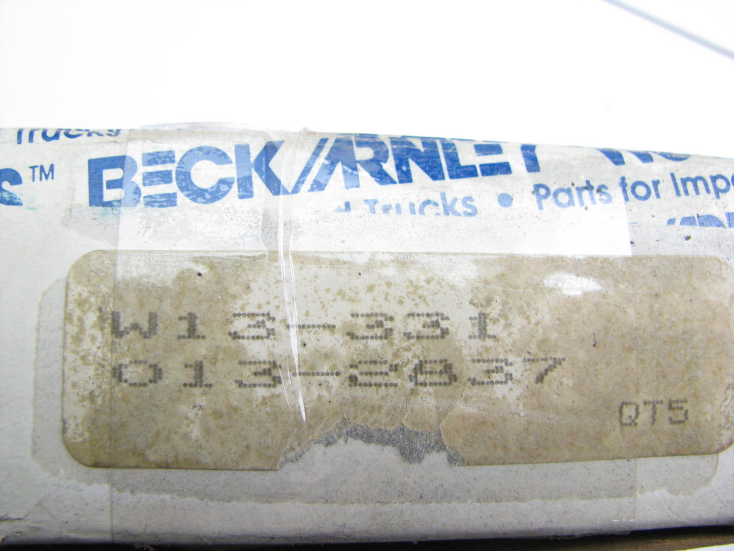 Beck Arnley 013-2837 Piston Rings - 1968-1969 Toyota 1.1L KC, 1969-1976 3KC 1.2L