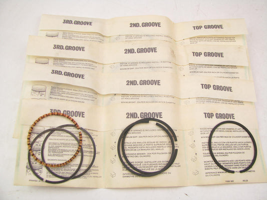 Beck Arnley 013-2951 Piston Rings STANDARD SIZE For 1970-1973 Fiat 850 0.9L