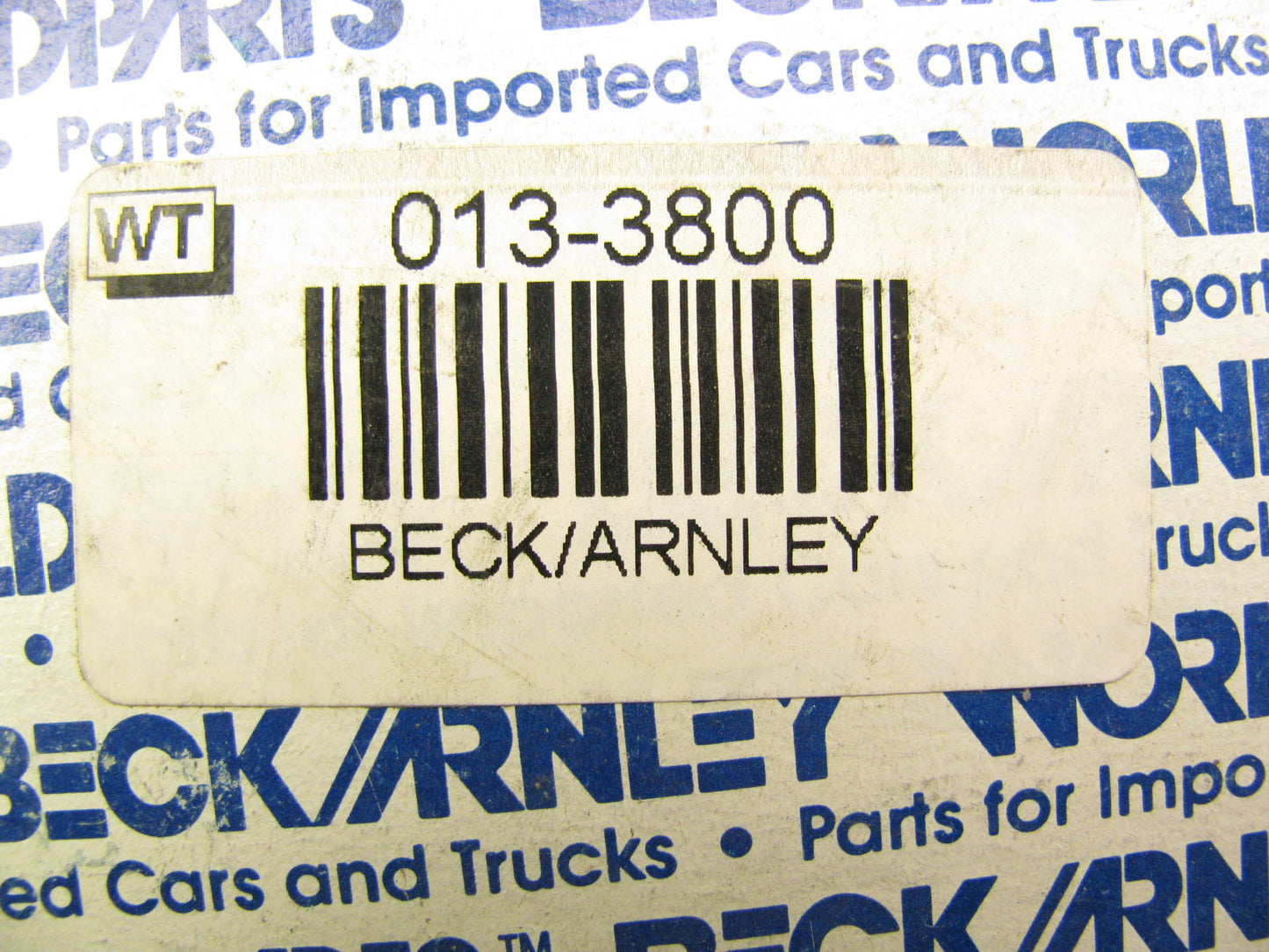 Beck Arnley 013-3800 Engine Piston Rings - Standard 1979-1981 Ford Mazda 2.0L-L4