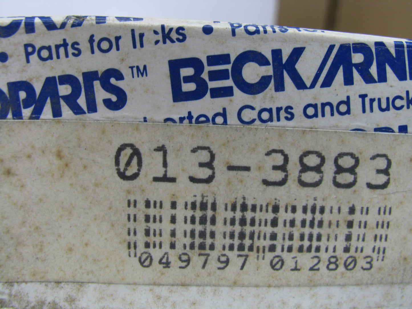 Beck Arnley 013-3883 Piston Rings - Standard For 1982-1988 Nissan 2.0L-L4