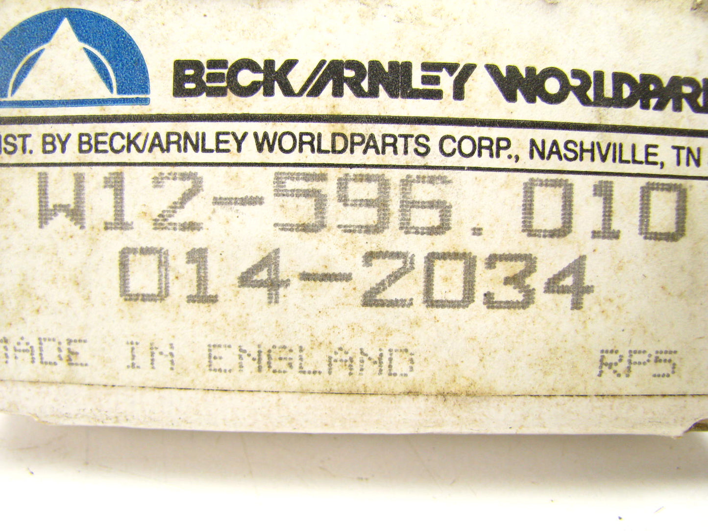 Beck Arnley 014-2034 .010'' / 25mm Main Bearings Set For 1967-1972 MG Midget 1.3