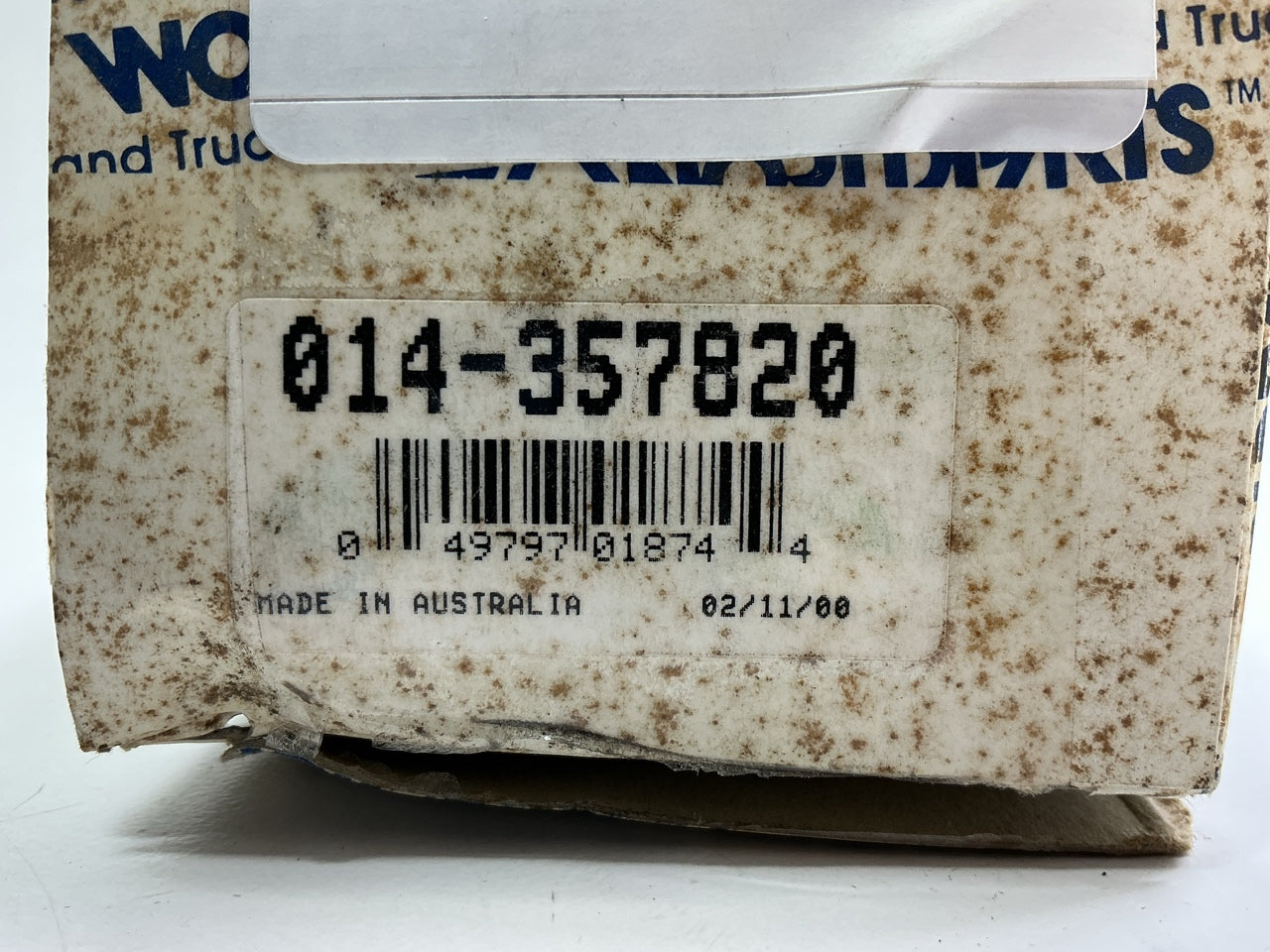 Beck Arnley 014-357820 Engine Crankshaft Main Bearing