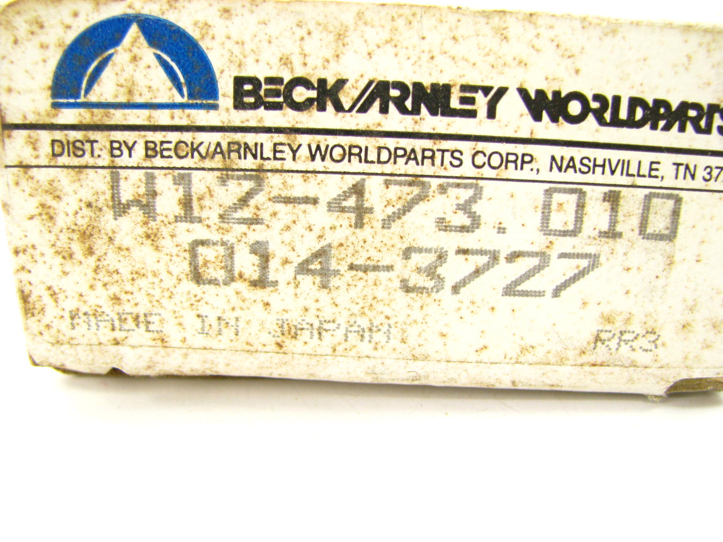 Beck Arnley 014-3727 Engine Main Bearings .25mm 1975-82 Toyota 2.2L 2.4L