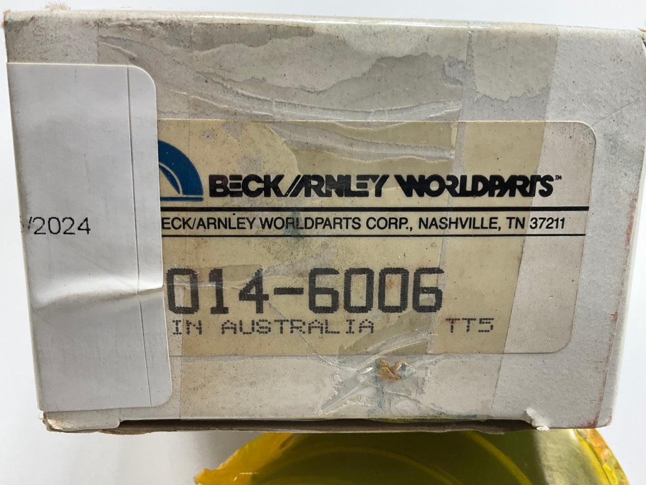 Beck Arnley 014-6006 Main Bearings STD 1974-1987 VW Audi 1.5L 1.6L 1.7L 1.8L