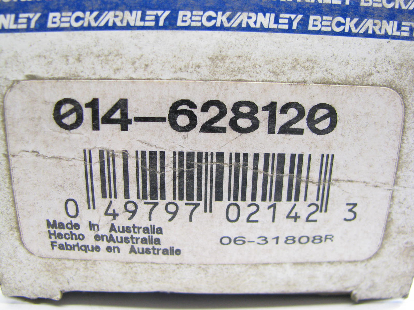 Beck Arnley 014-628120 Connecting Rod Bearings .020'' 1983-1991 Toyota 2.0L-L4