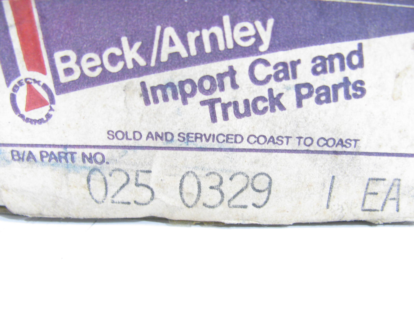Beck Arnley 025-0329 Timing Crankshaft Gear For 75-84 Subaru 1.4L 1.6L 1.8L-H4