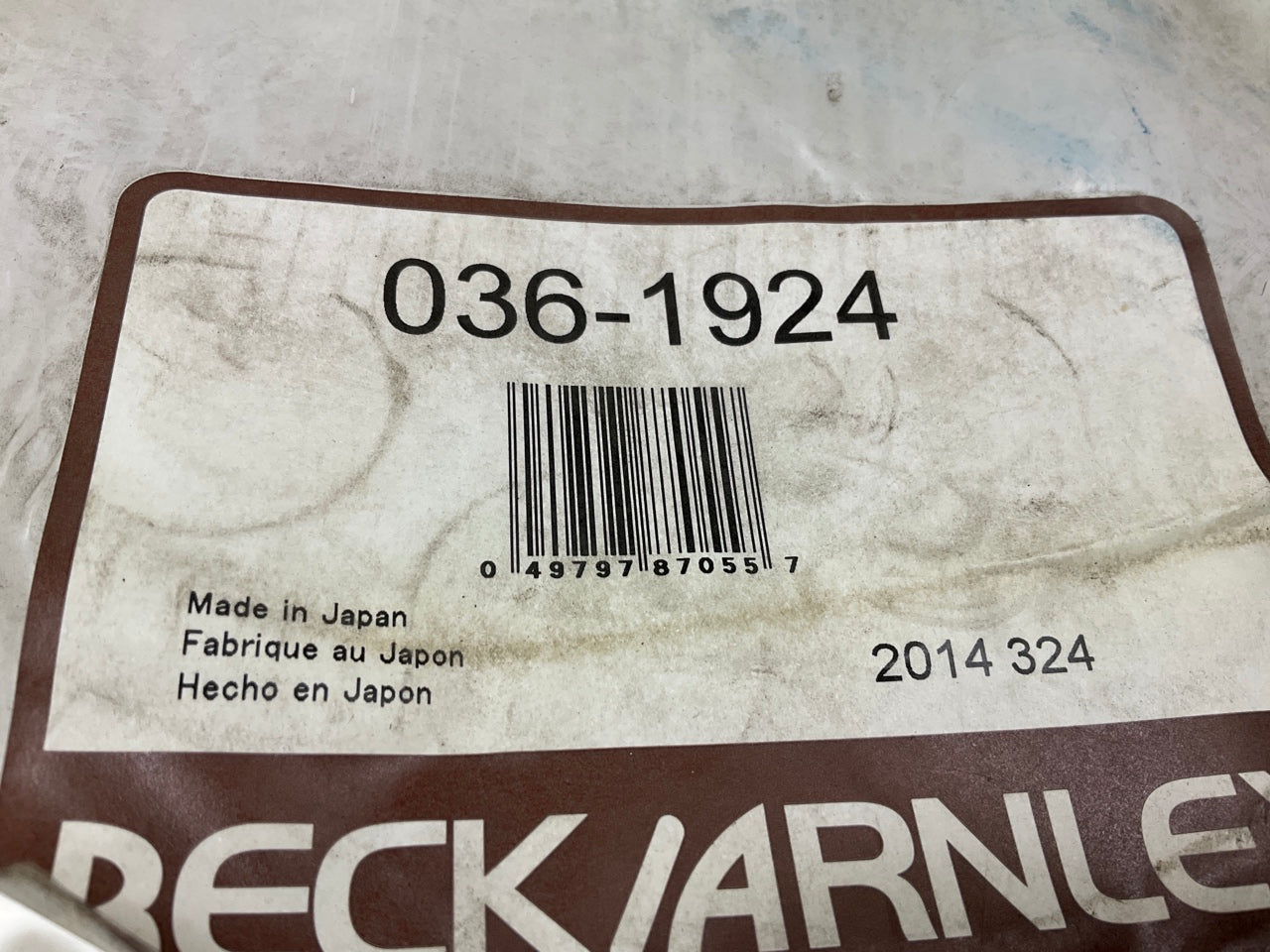 Beck Arnley 036-192 Valve Cover Gasket 2003-10 Honda 3.0L 3.2L 3.5L 3.7L-V6