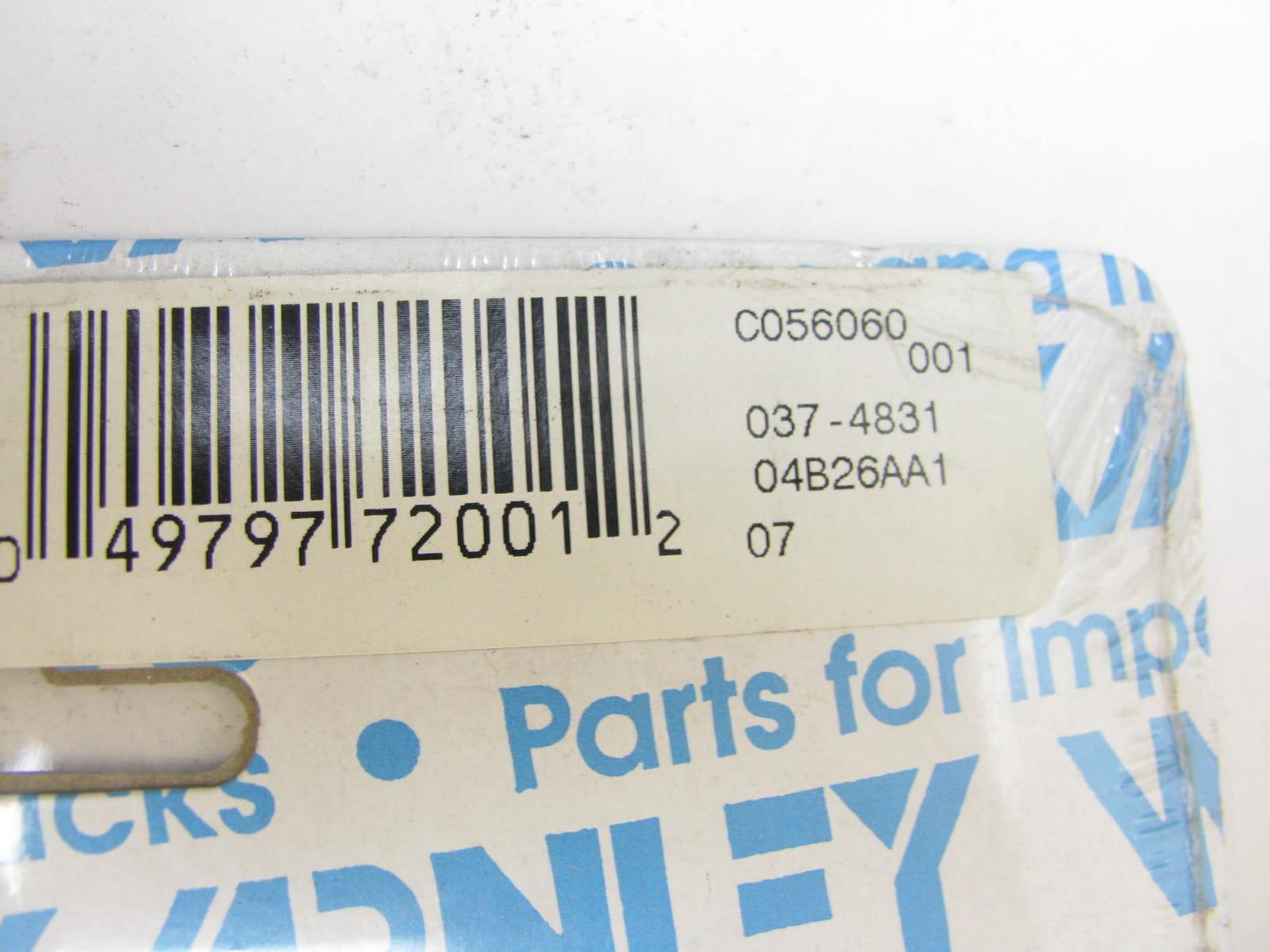Beck Arnley 037-4831 Fuel Injection Plenum Gasket for 1994 Mazda B2300 2.3L-L4