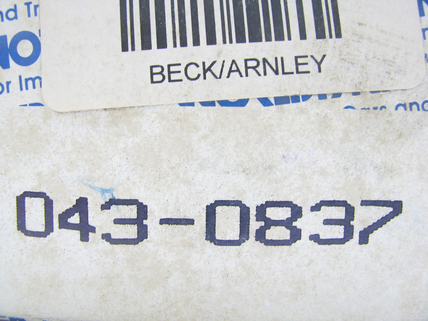 Beck Arnley 043-0837 Fuel Filter Replaces G6346 33500 F43182 G2935 GF242 86494