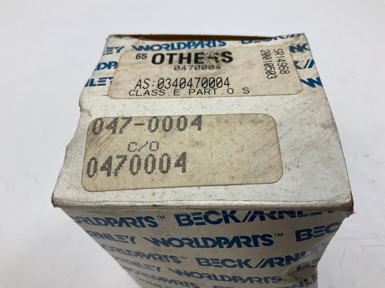 Beck Arnley 047-0004 Secondary Air Injection Pump Check Valve