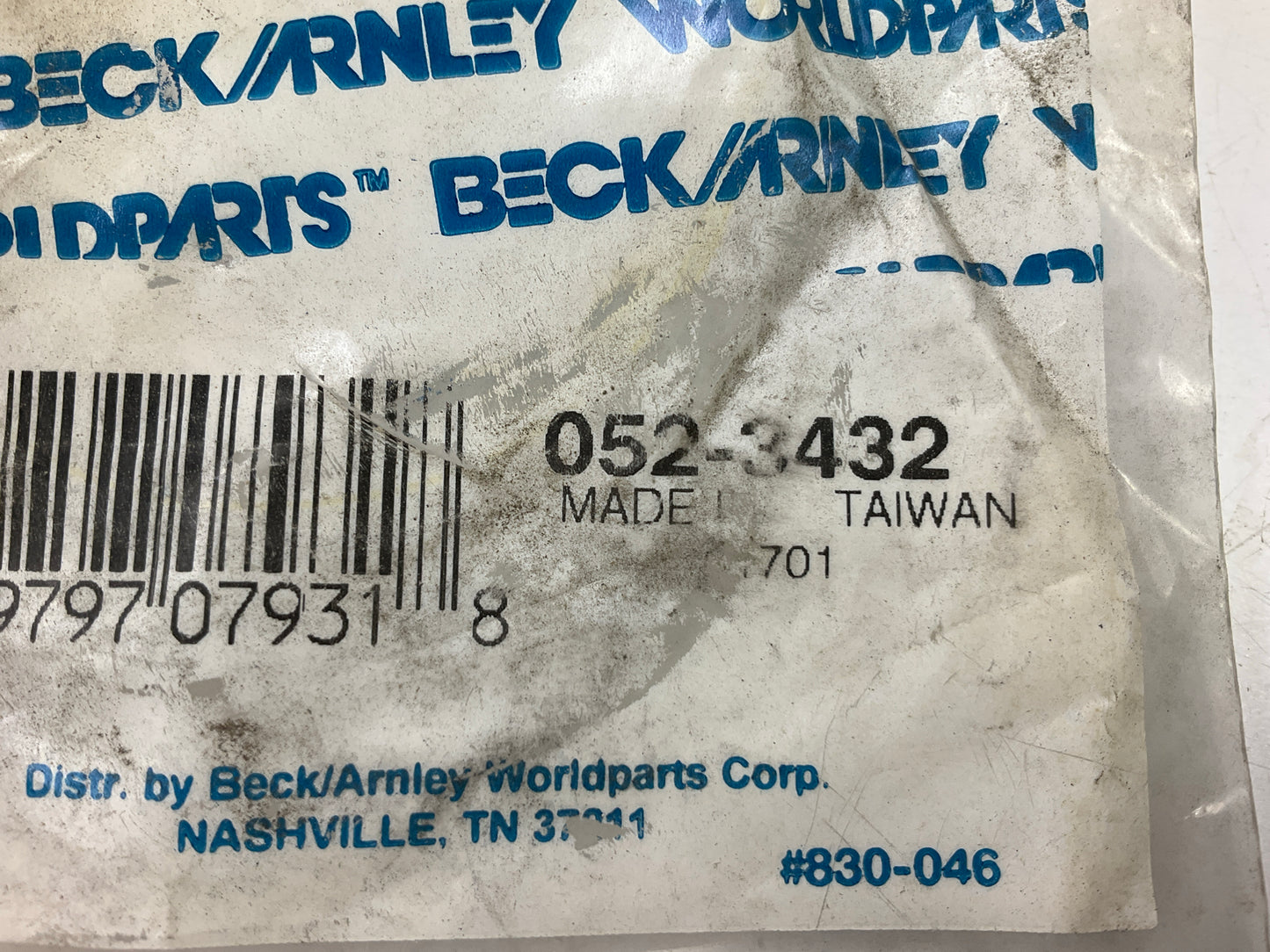 Beck Arnley 052-3432 Front Outer Wheel Seal