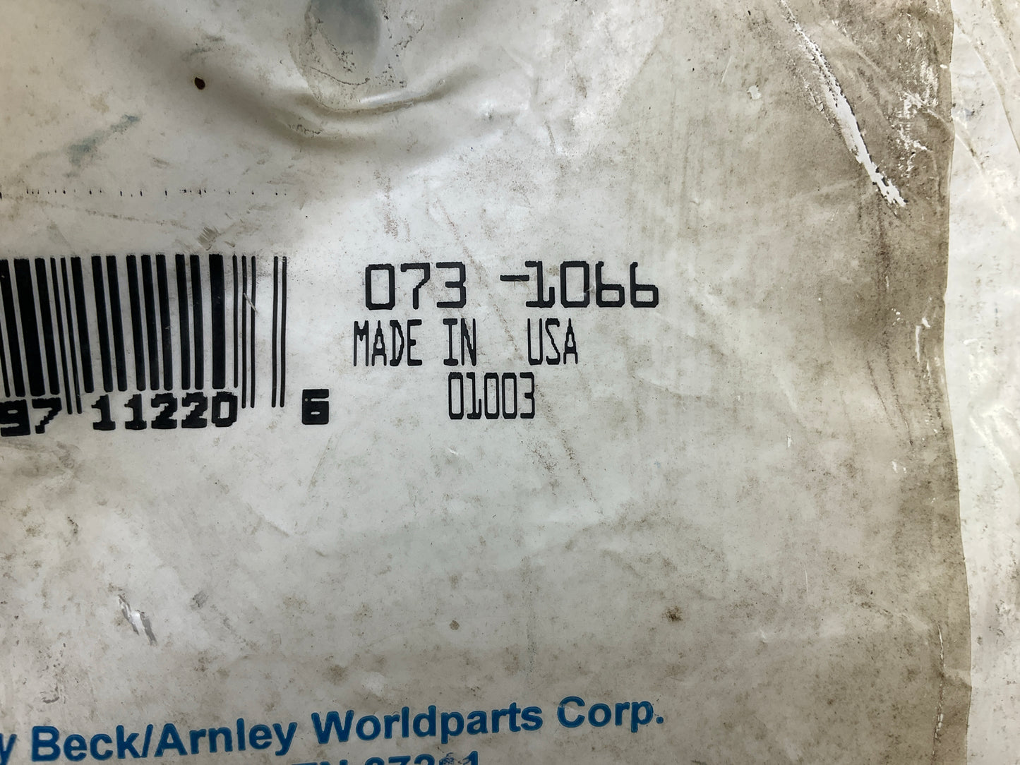 (2) Beck Arnley 073-1066-2 Front Brake Hose For 1983-1986 Toyota Camry