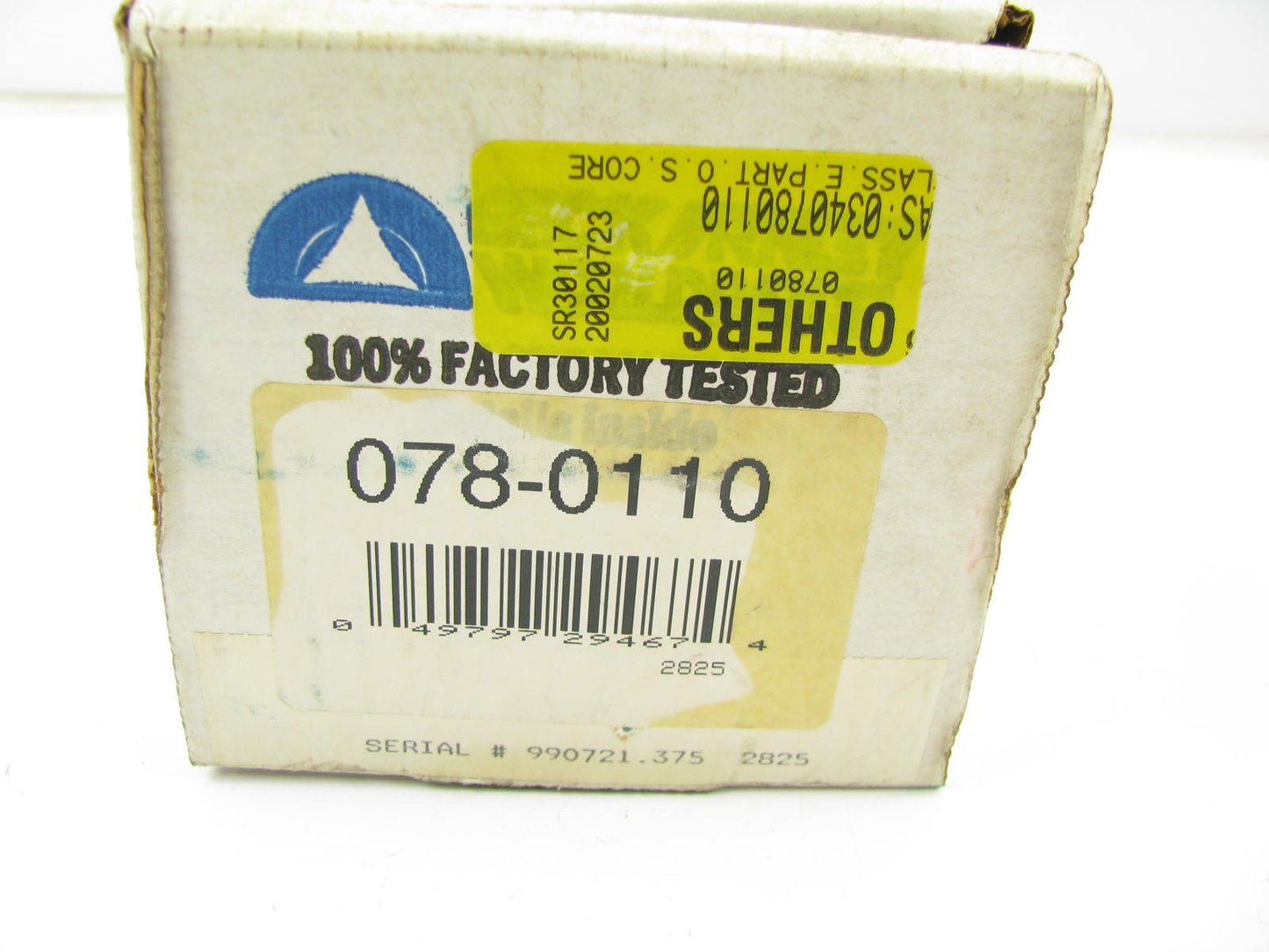 Beck Arnley 078-0110 Reman Brake Master Cylinder for 90-97 Accord 92-96 Prelude