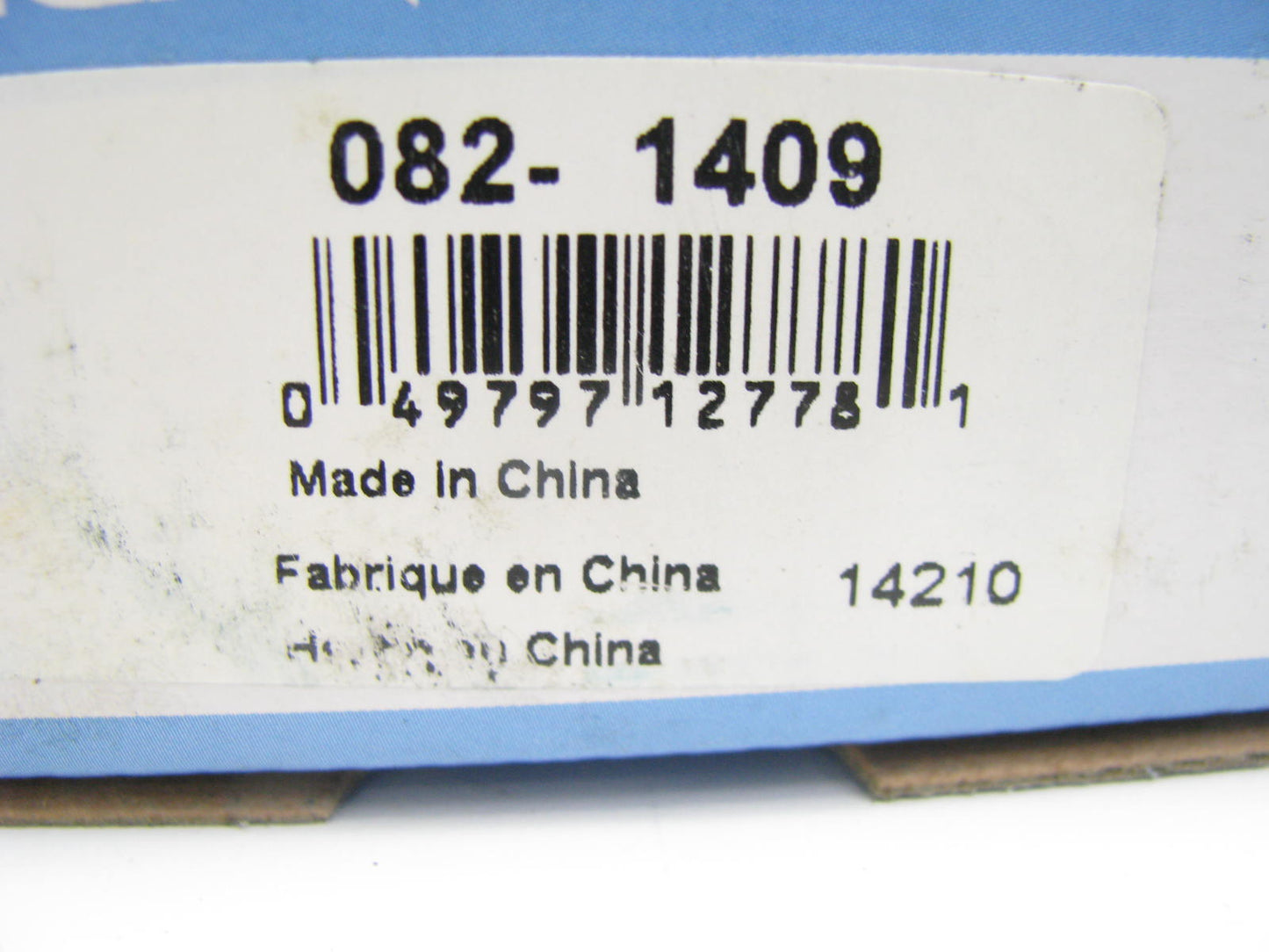 Beck Arnley 082-1409 Rear Disc Brake Pad Set - Organic