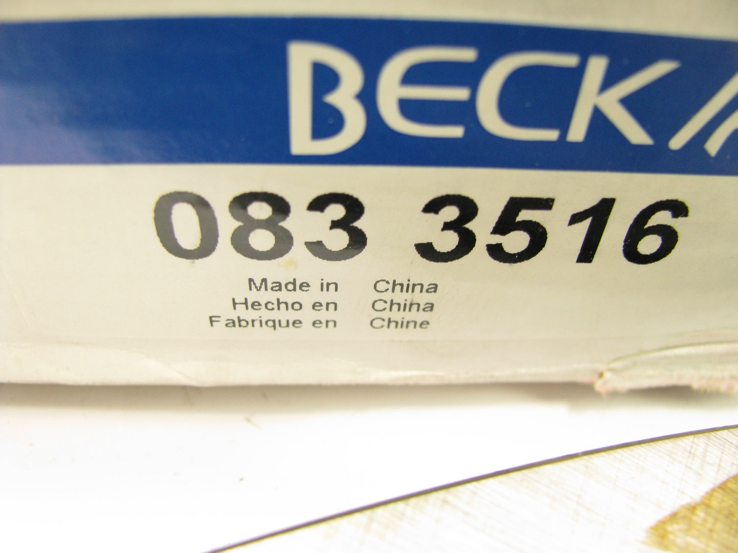 Beck Arnley 083-3516 Disc Brake Rotor - Rear