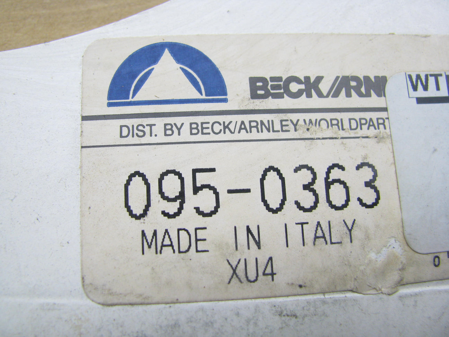 Beck Arnley 095-0363 Accelerator Throttle Cable