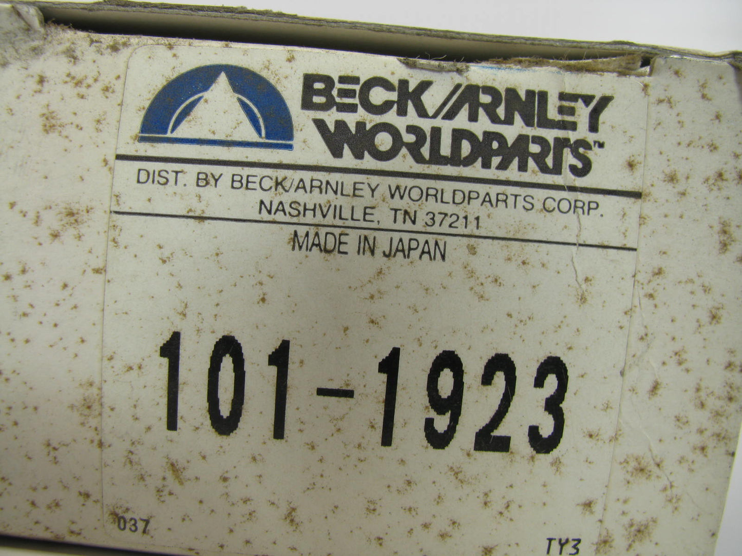 Beck Arnley 101-1923 Front Right Outer Steering Tie Rod End 1965-70 Toyota Stout