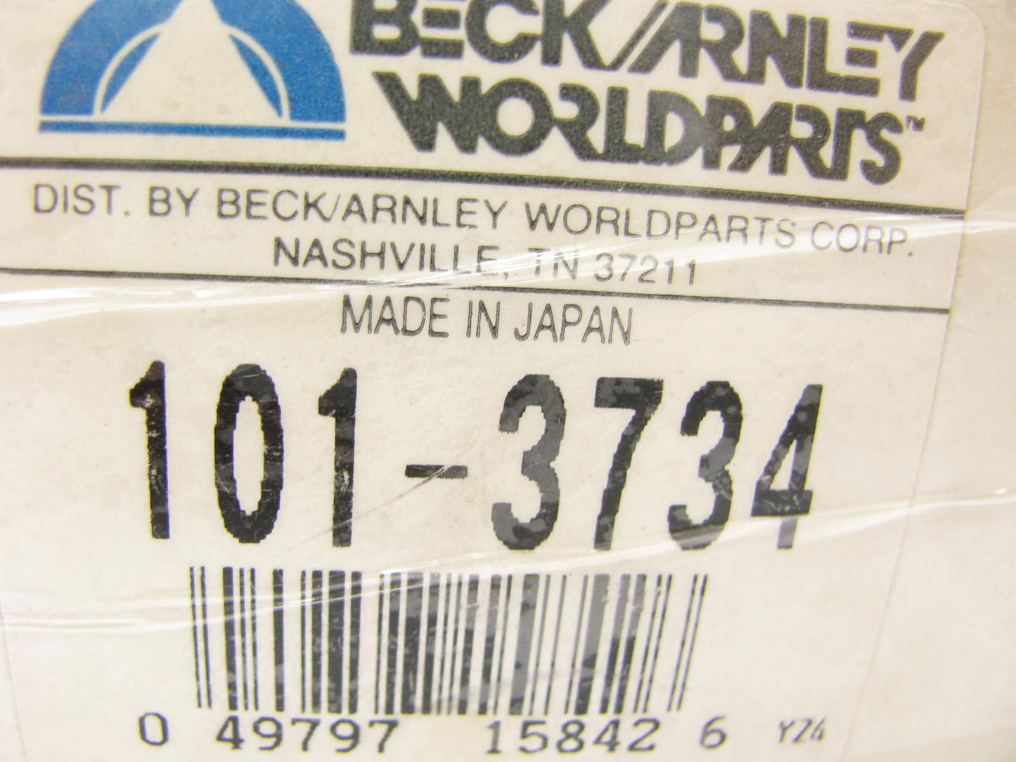 Beck Arnley 101-3734 Steering Tie Rod End Adjusting Sleeve - Front