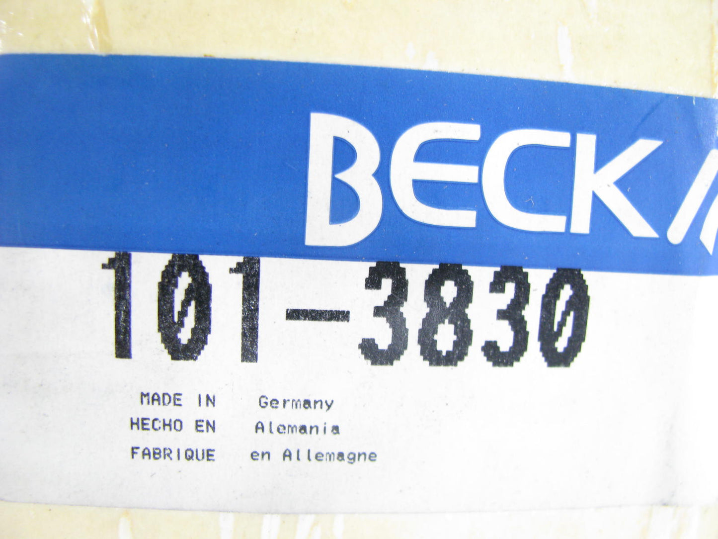 Beck Arnley 101-3830 Steering Tie Rod End Assembly - Front Left
