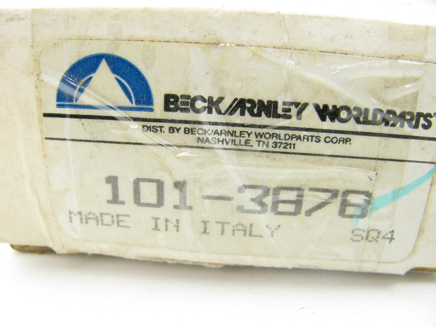 Beck Arnley 101-3878 FRONT LEFT Steering Tie Rod End