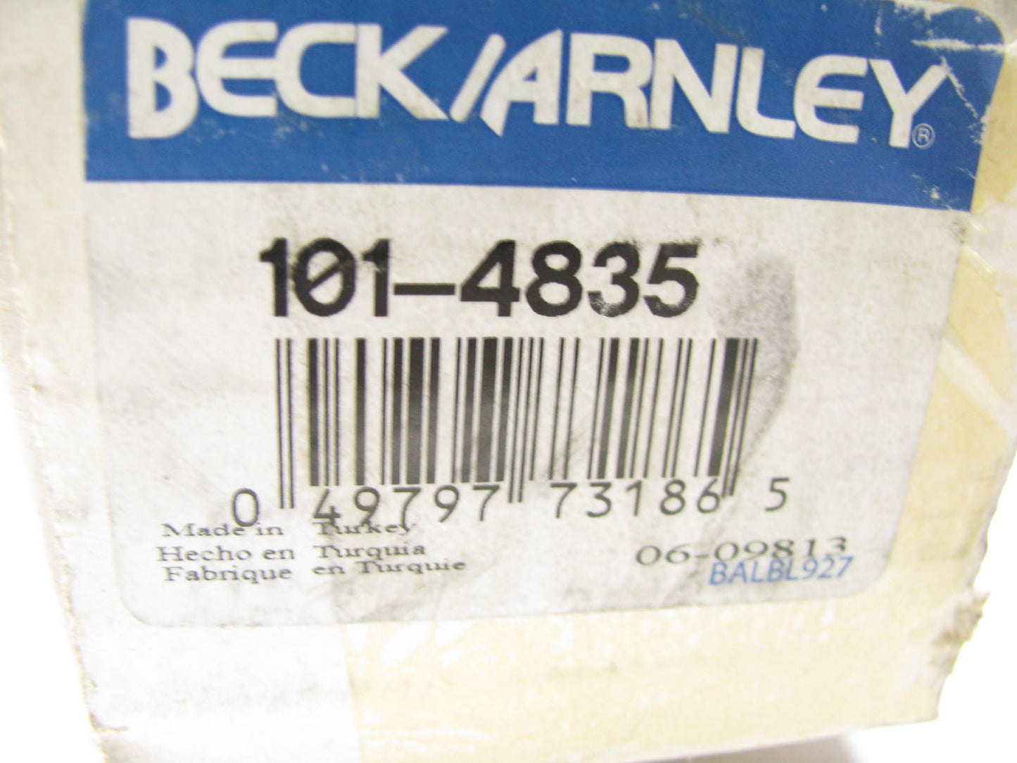 Beck Arnley 101-4835 Front Inner Tie Rod End 2001-2005 Honda Civic & Acura EL