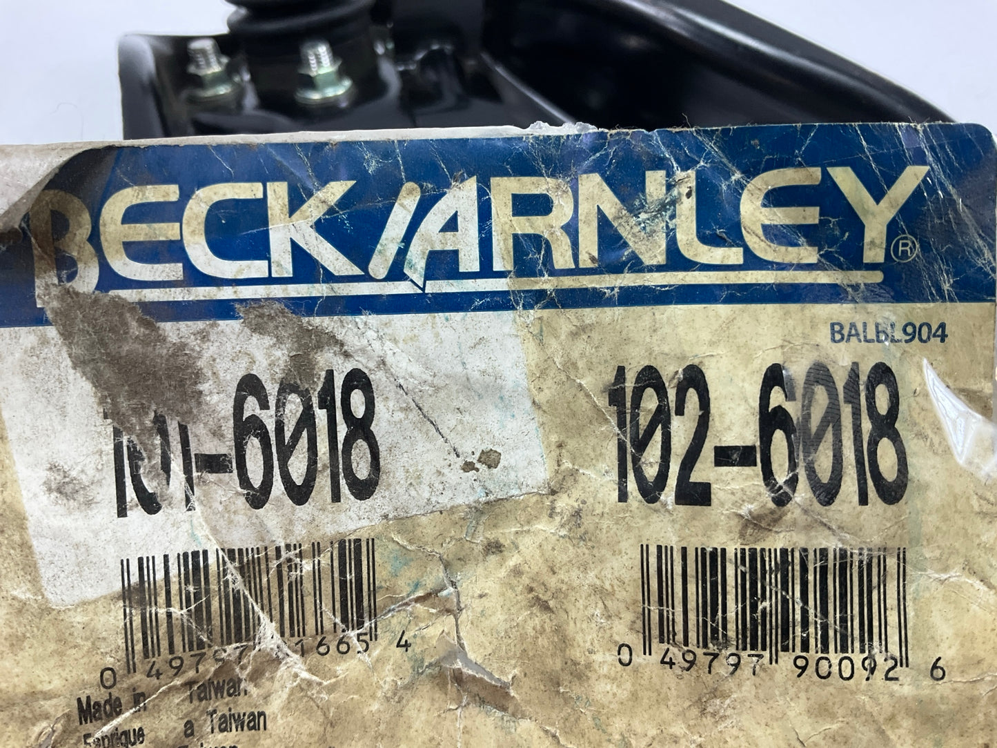 Beck Arnley 102-6018 Front Left Upper Control Arm & Ball Joint