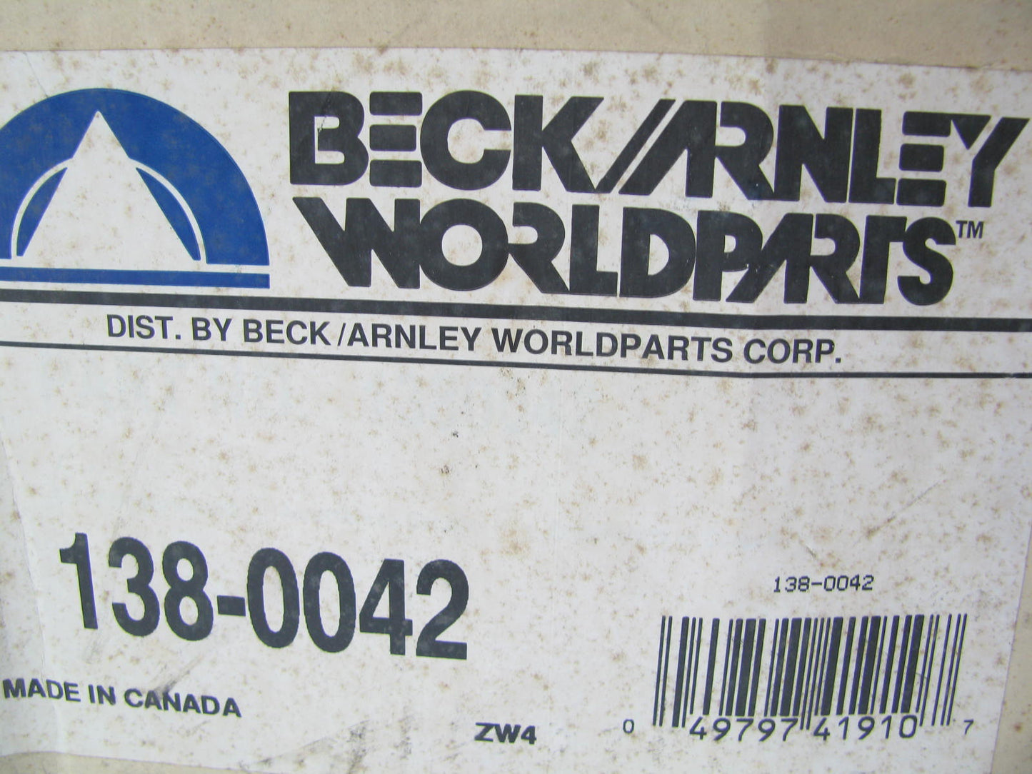 Beck Arnley 138-0042 Radiator Fan Motor 1986-1989 Acura Integra 1.6L-L4