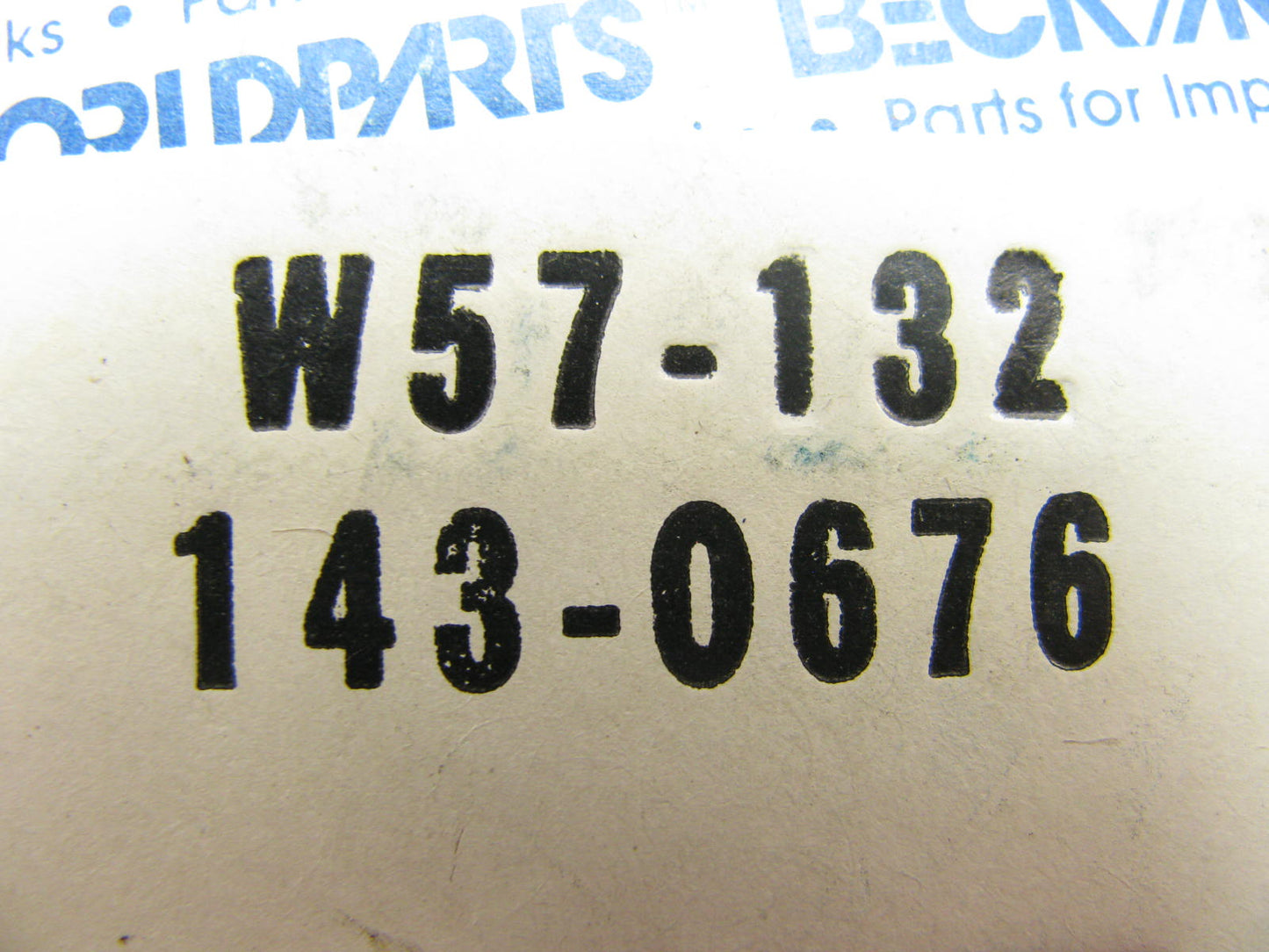 Beck Arnley 143-0676 Engine Coolant Thermostat - 160 Degree