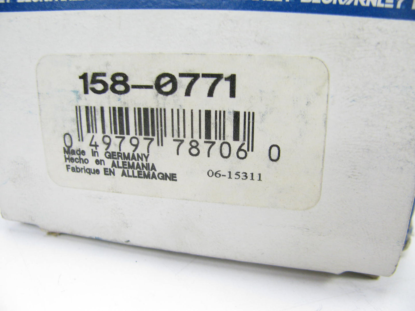 Beck Arnley 158-0771 MAF Mass Air Flow Sensor