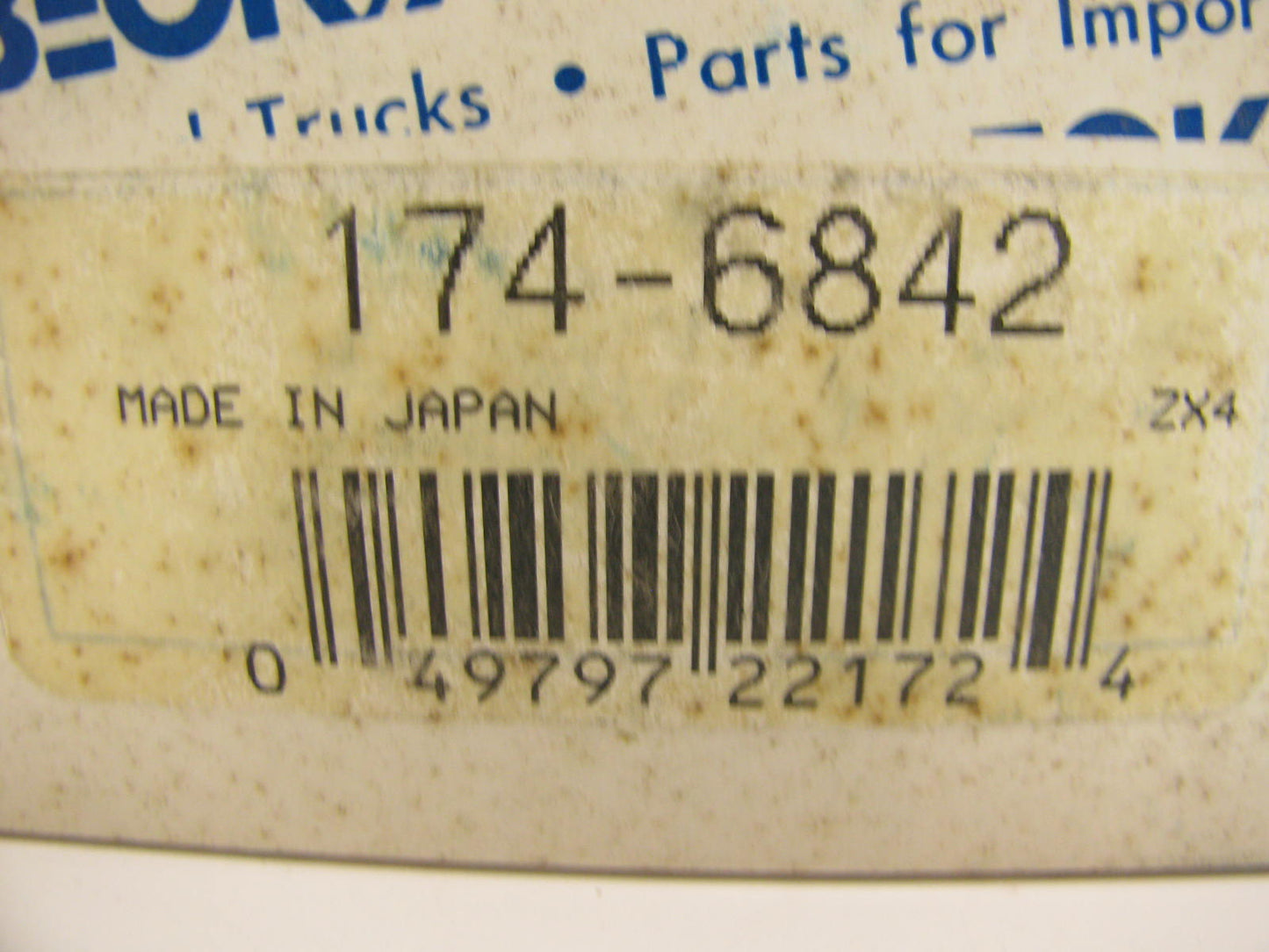 Beck Arnley 174-6842 Distributor Cap For 1979-1981 Datsun 2.0L 2.2L L20b Z22 Z20