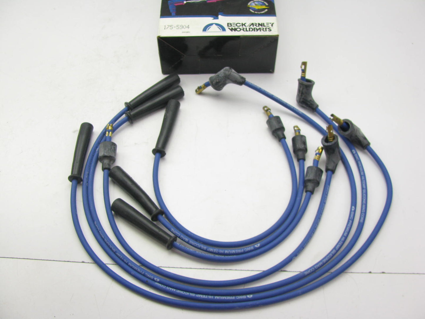 Beck Arnley 175-5904 Ignition Spark Plug Wire Set for 1988-1991 Mazda 3.0L-V6