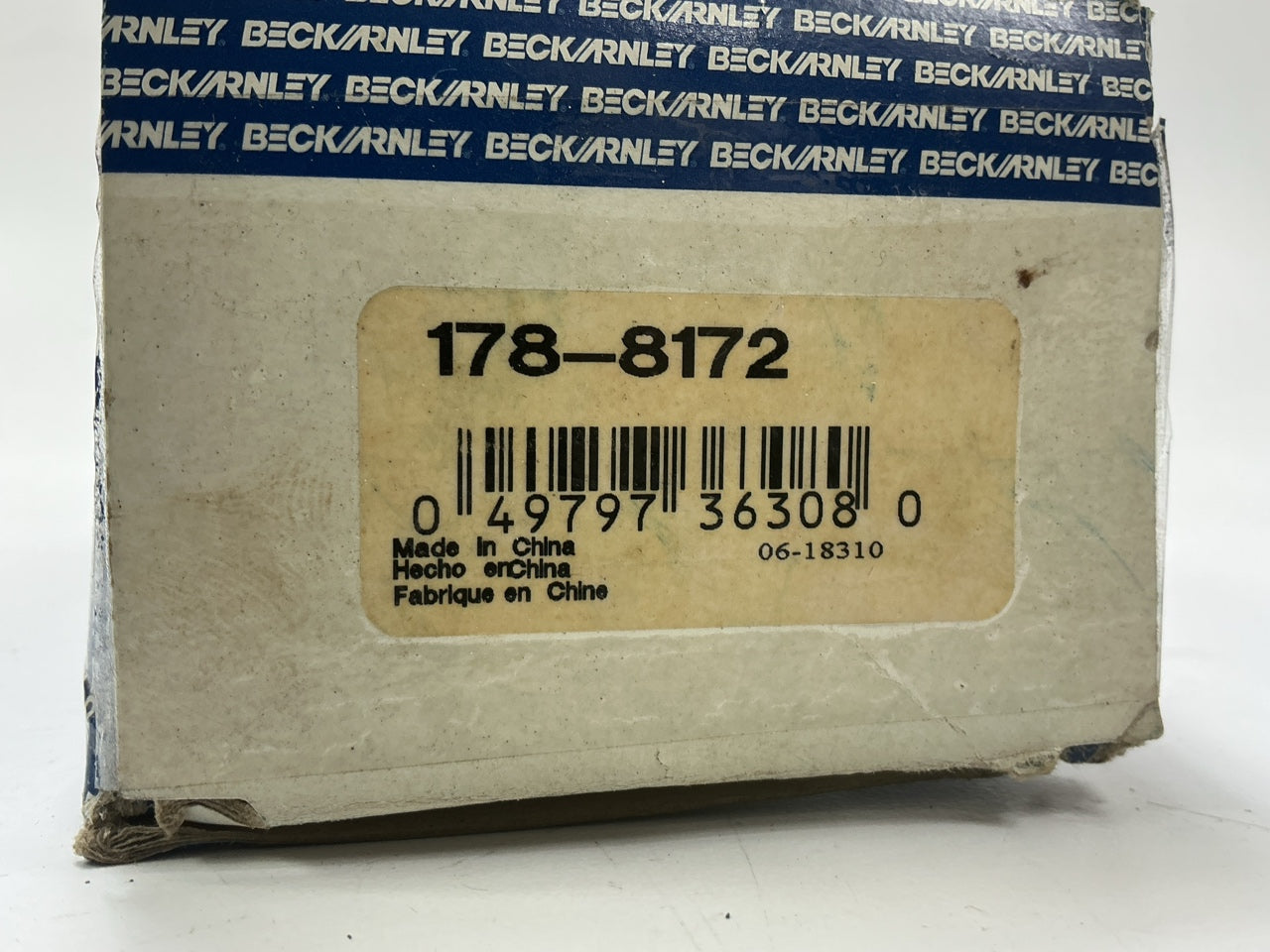 Beck Arnley 178-8172 Ignition Coil For 1992-1993 Mazda MPV