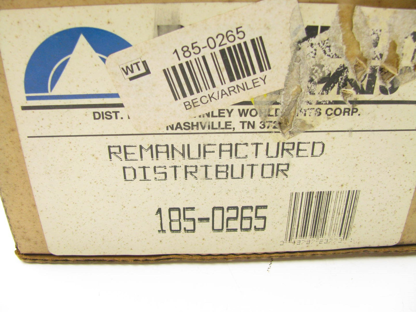 REMAN Beck Arnley 185-0265 Distributor For 1983 Nissan Stanza 2.0L